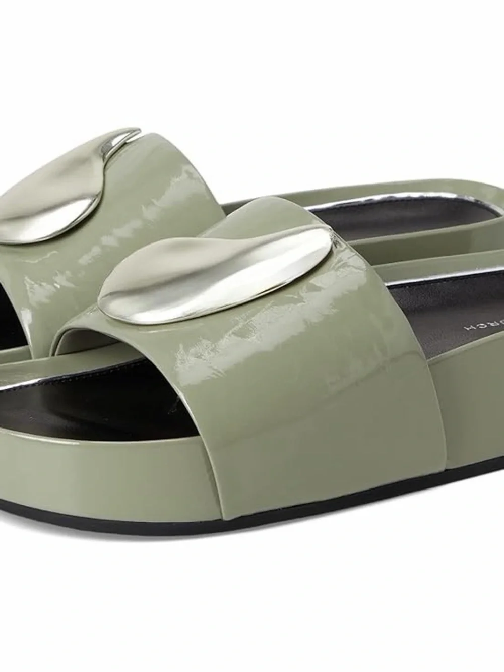 NWOB TORY BURCH PATOS PLATFORM SLIDE SANDALS Sz 10